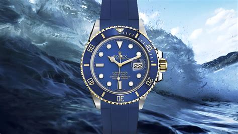 rubber b rolex submariner|rolex submariner with rubber strap.